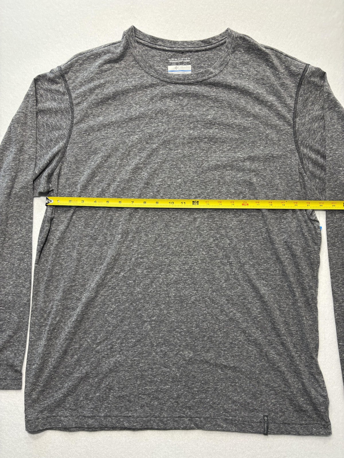 Columbia Omni-Wick Shirt Mens XL Gray Palmetto Pines Long Sleeve Tee Lightweight