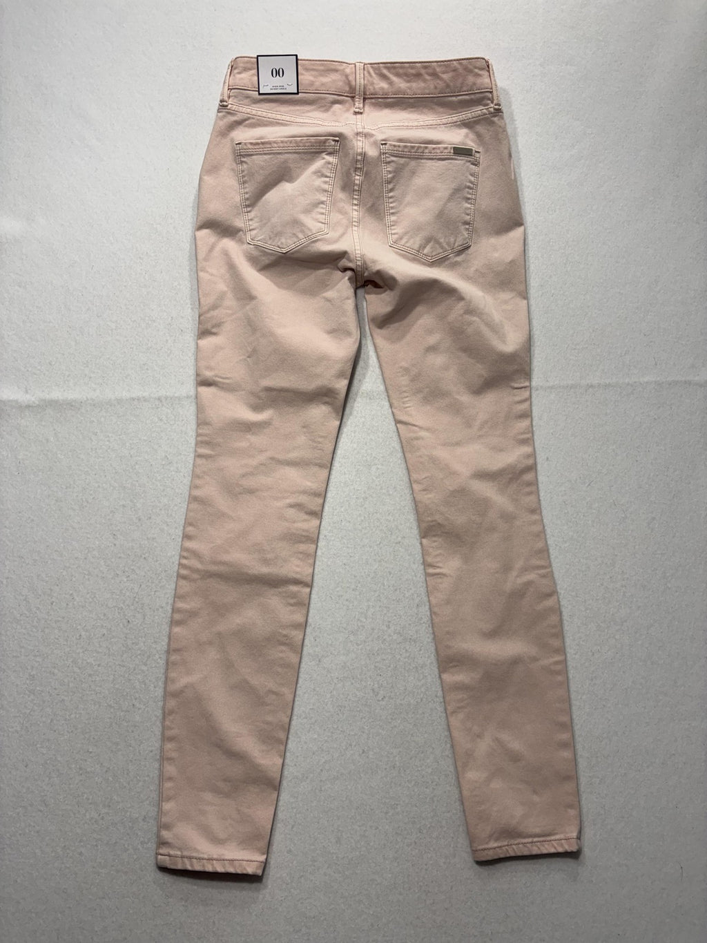 White House Black Market HR Sculpt Skinny Jeans Womens 00 Pink High Rise Stretch