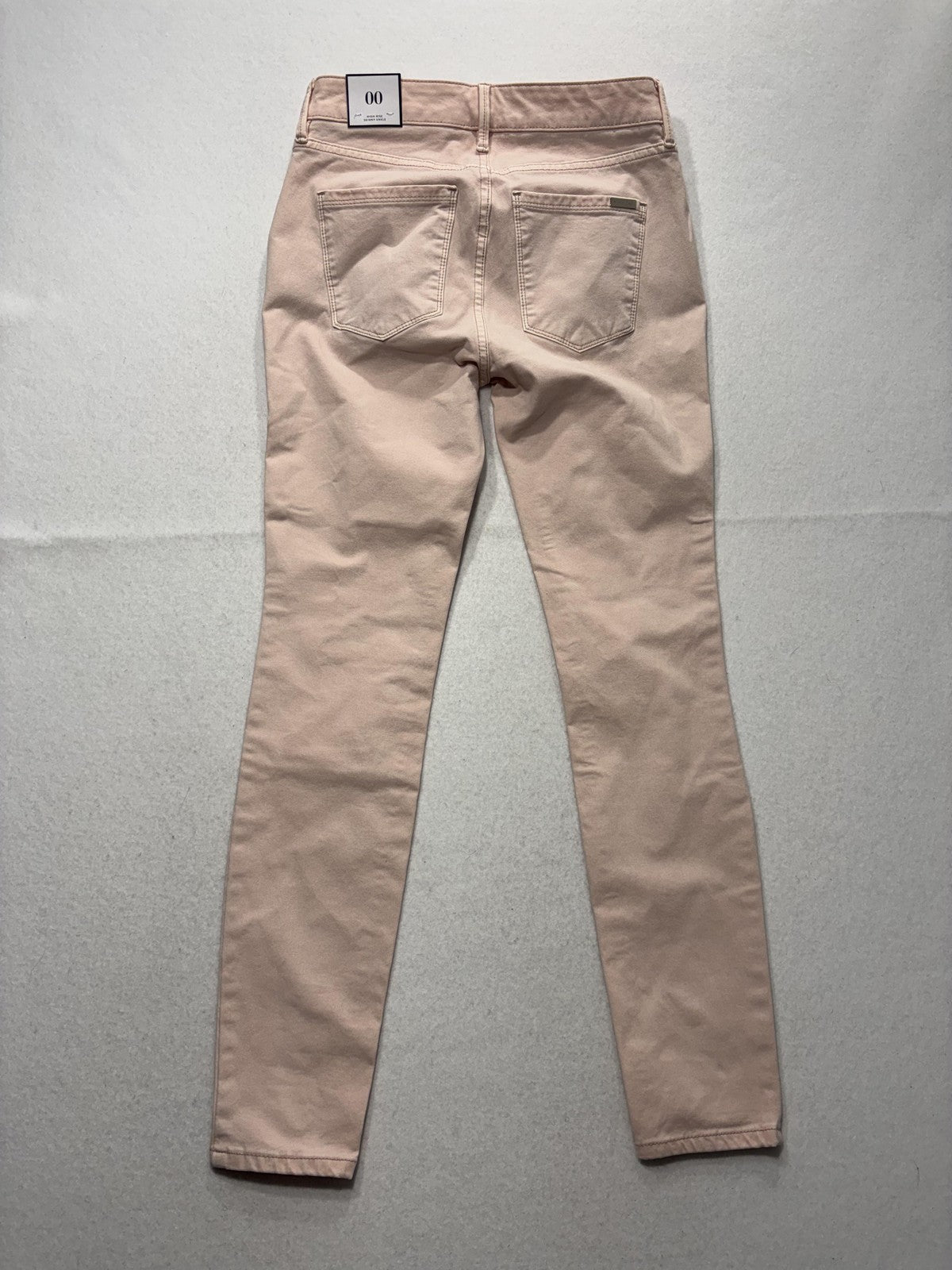 White House Black Market HR Sculpt Skinny Jeans Womens 00 Pink High Rise Stretch