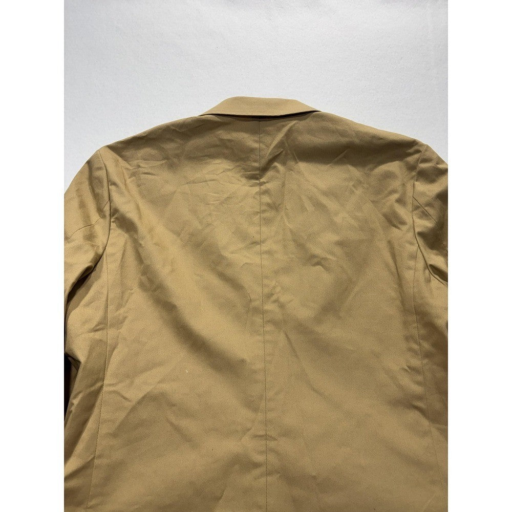 J.Crew Thompson Suit Jacket Mens 38R Beige Cotton 2-Button Blazer BW431 NEW