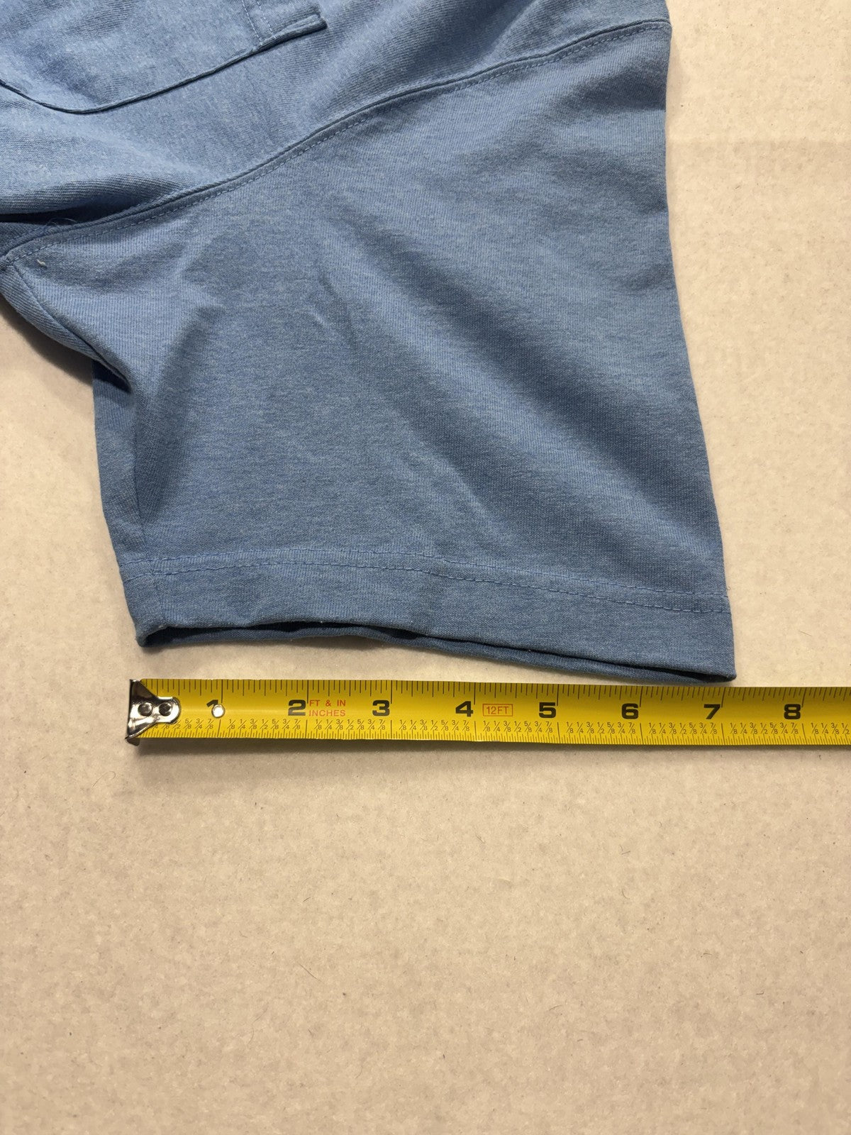 Carhartt Shirt Mens Medium Blue K87 Loose Fit Pocket T-Shirt Short Sleeve