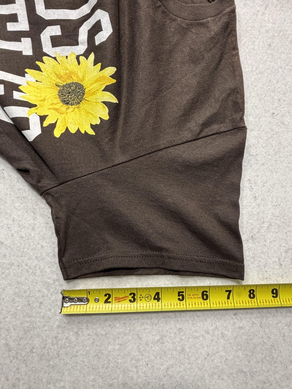 Shirt Mens Medium Brown Los Angeles Sunflower Graphic Tee Floral In Bloom