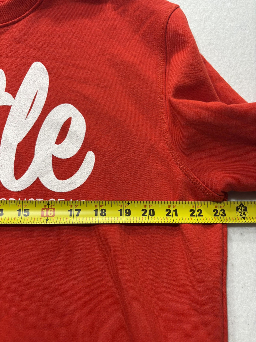 Hustle Gang Sweatshirt Mens XL Red Fleece Crew Neck Hustle Logo Pullover Hip Hop