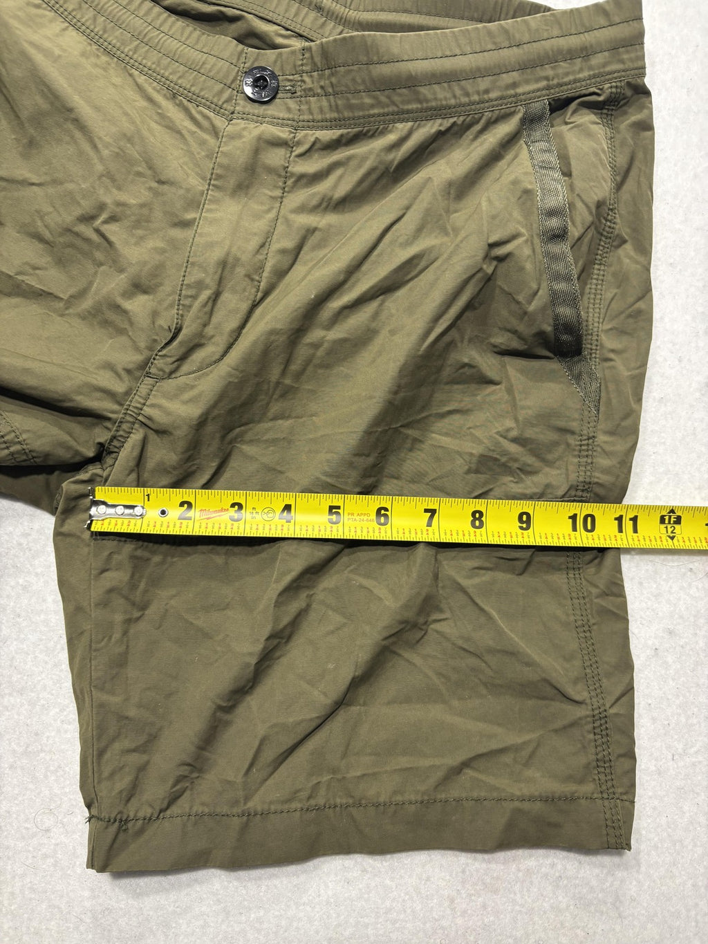 RLX Ralph Lauren Swim Trunks Mens Medium Green Cargo Board Shorts Quick Dry