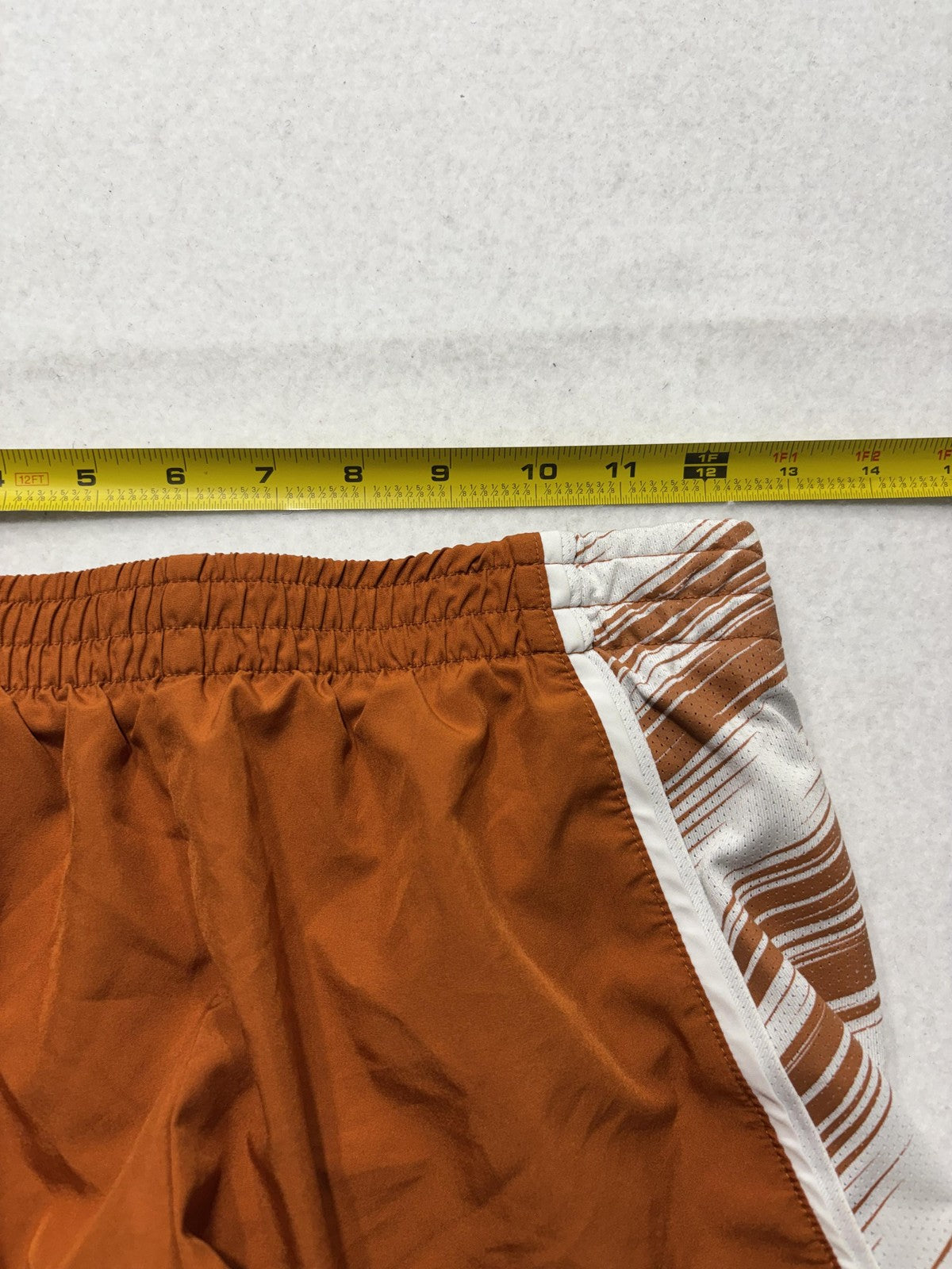 Texas Longhorns Shorts Womens XS Orange NCAA Track Field Nike Dri Fit Running