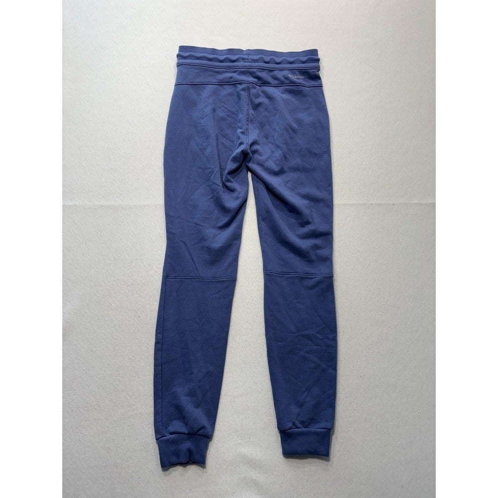 Columbia Jogger Pants Womens XS Blue Knit Elastic Waist Pocket Lounge XL0717
