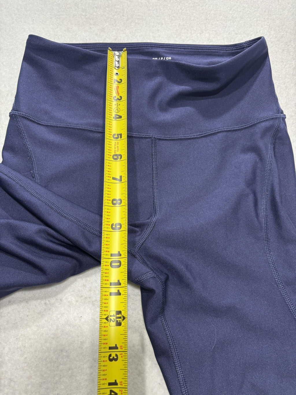 Under Armour Leggings Womens Small Blue High Rise Compression Ankle HeatGear