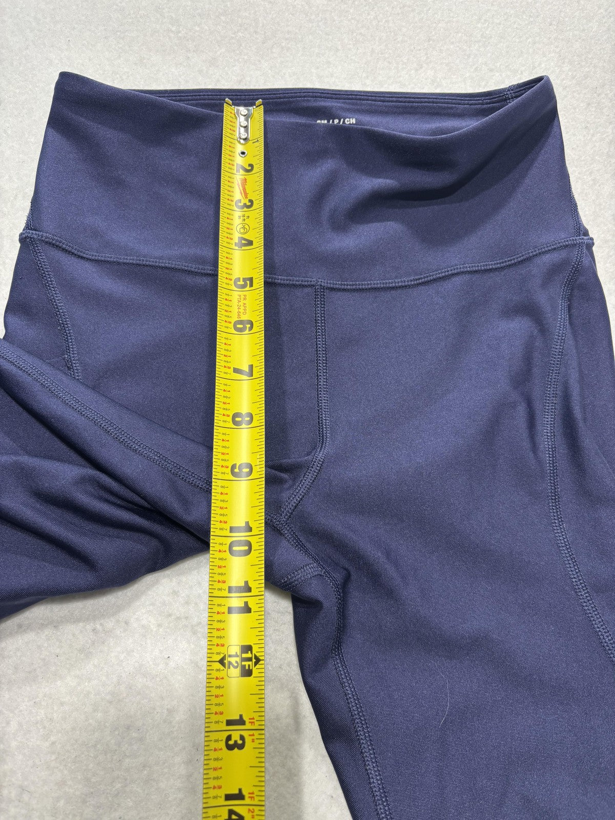 Under Armour Leggings Womens Small Blue High Rise Compression Ankle HeatGear