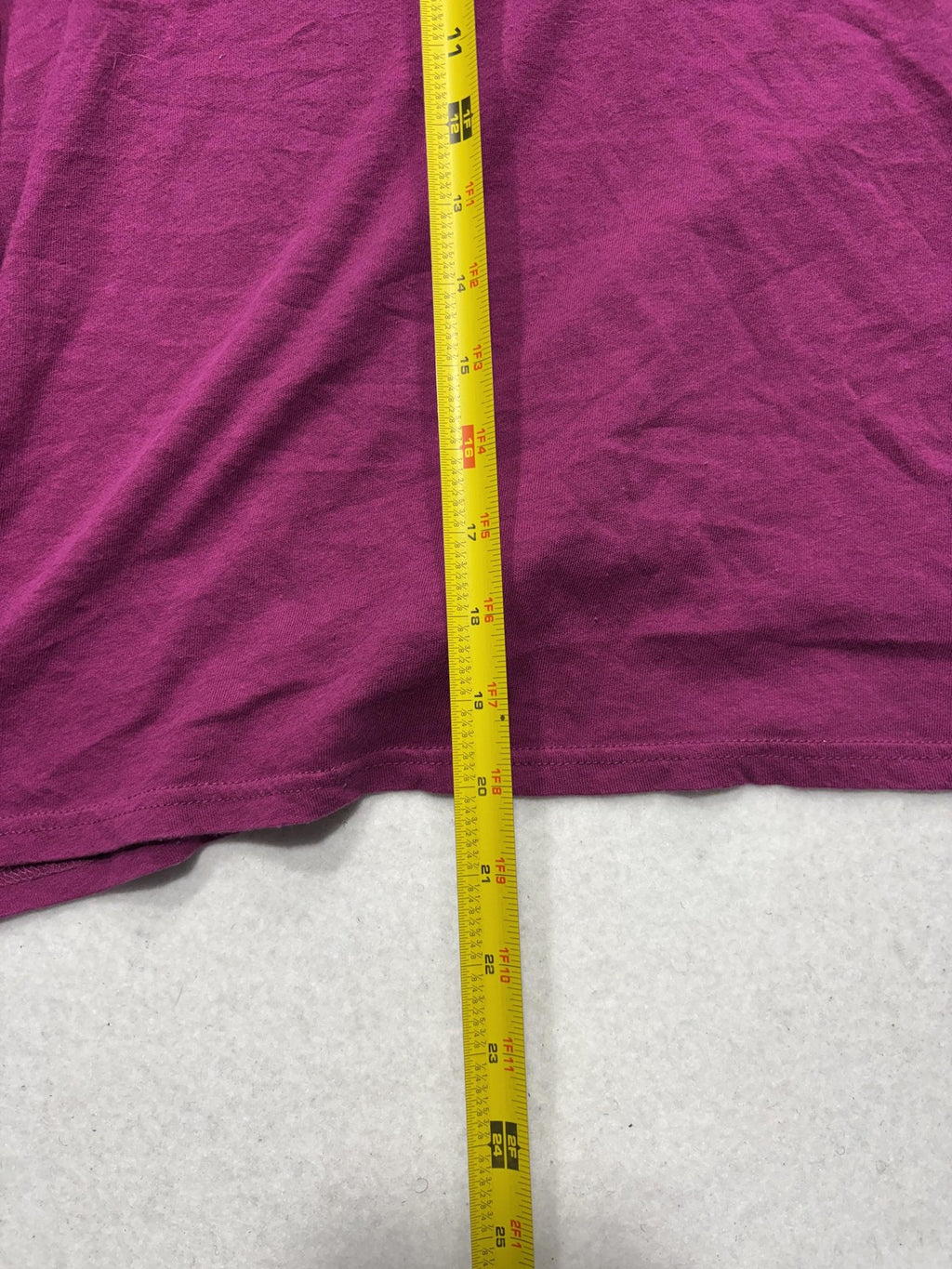 We The Free Shirt Womens Medium Purple Scoop Neck Long Balloon Sleeve Cropped