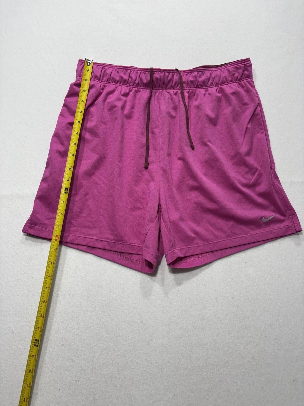 Nike Shorts Mens 34 Pink Dri-FIT 7" Inseam Running Quick Dry Mesh Lightweight
