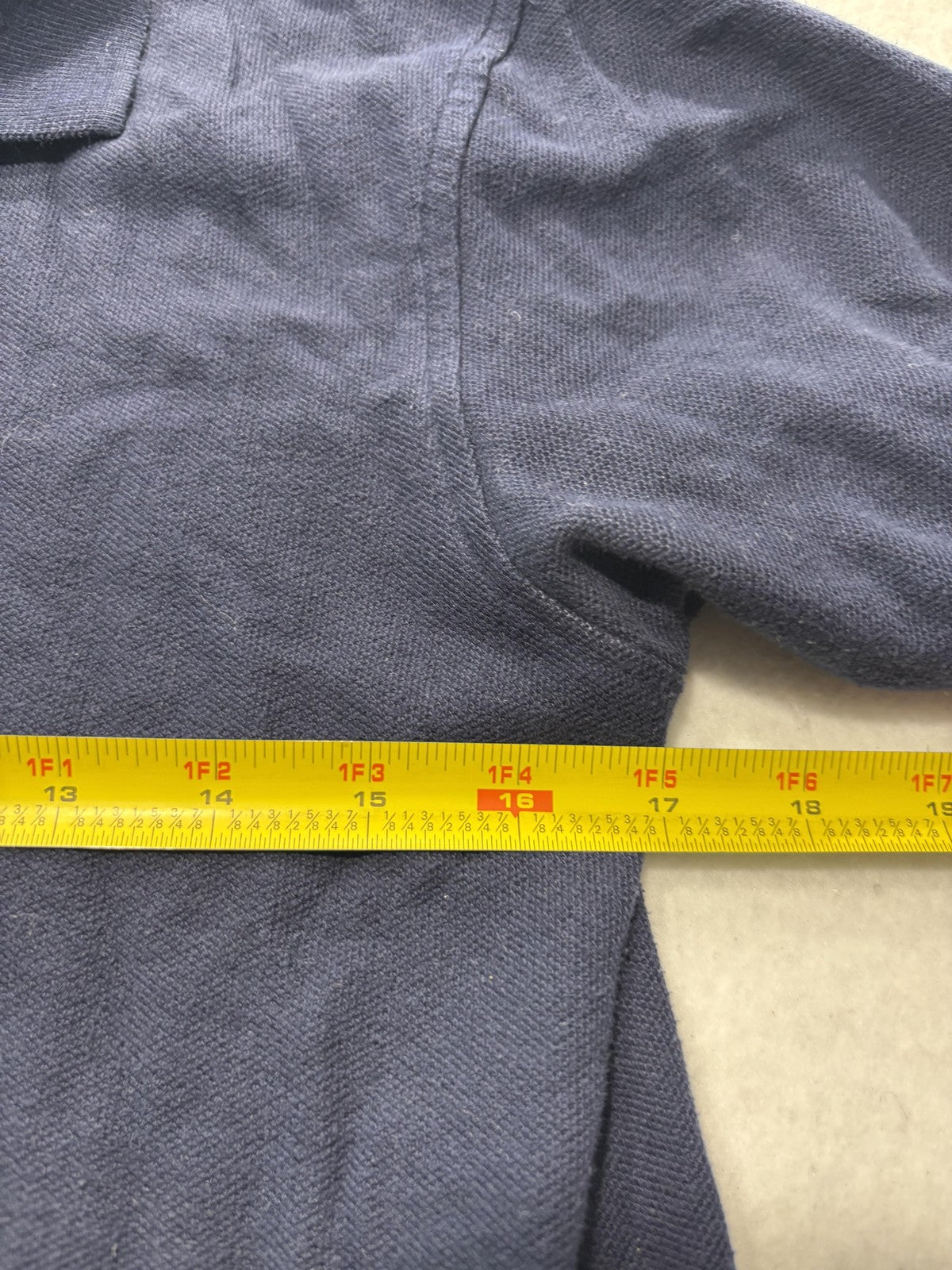 French Toast Polo Shirt Boys XL Blue Short Sleeve School Uniform SAQ84 HIEC005