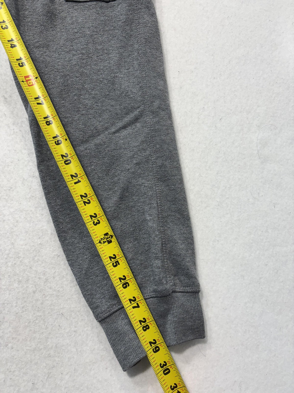 Monument Jogger Pants Mens Medium Gray Fleece Cargo Elastic Waist Pockets