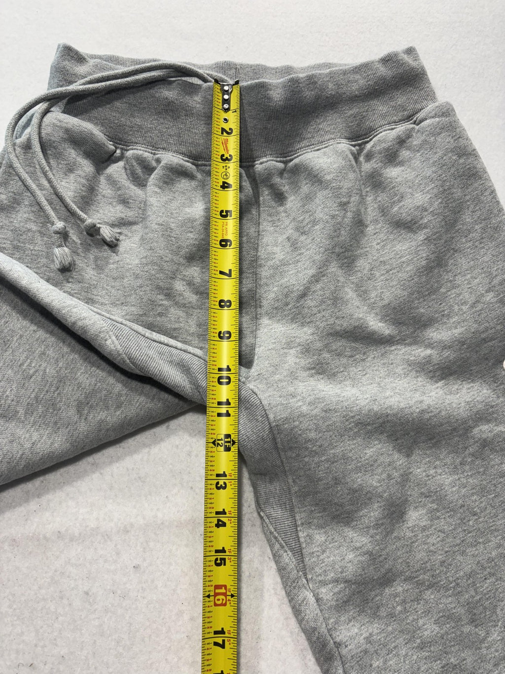 Champion Reverse Weave Sweatpants Mens Medium Gray Fleece Elastic Waist Logo