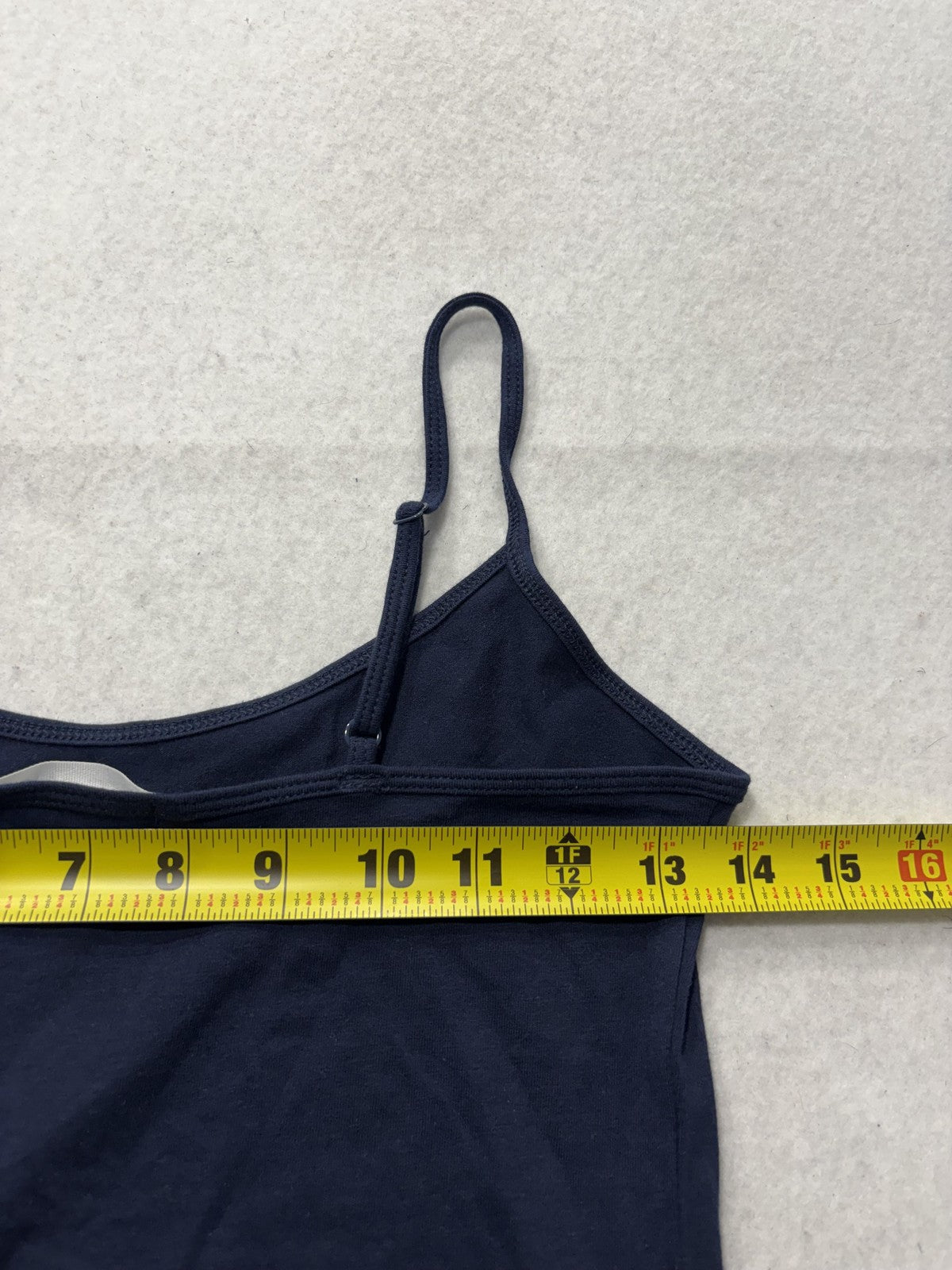 Forever 21 Tank Top Womens M Blue Camisole Adjustable Spaghetti Strap Basic