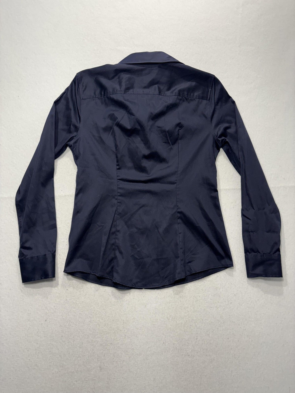 Banana Republic Shirt Womens 8 Blue Non Iron Stretch Button Up Long Sleeve Top