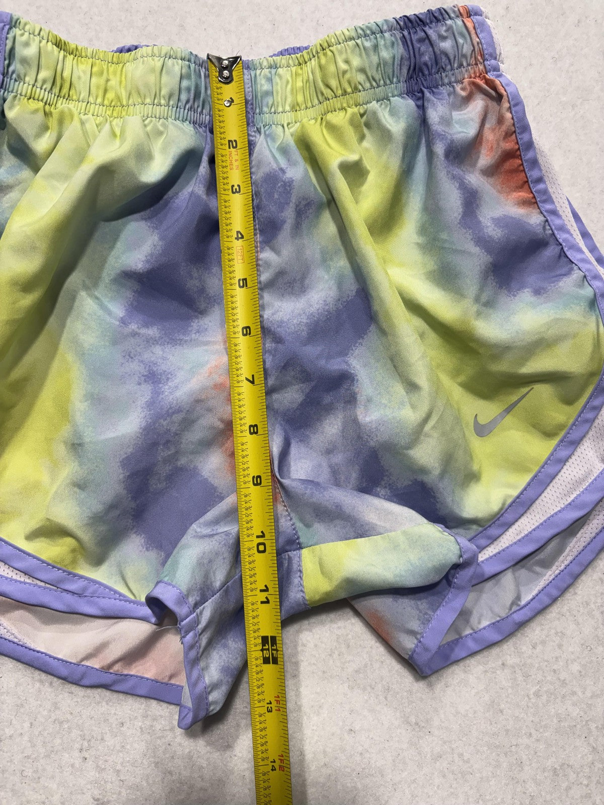 Nike Running Shorts Womens Small Multicolor 3" Inseam Dri-FIT Lined Athletic