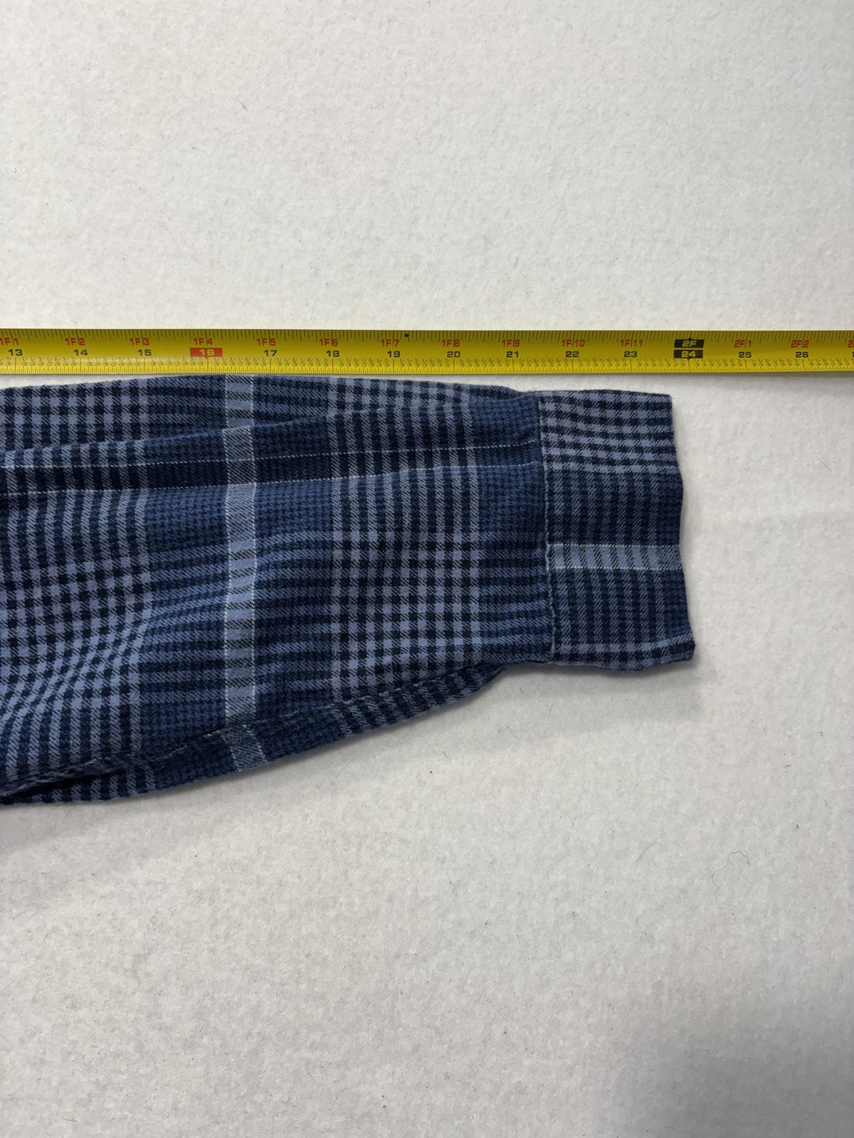 Columbia Shirt Mens Large Blue Plaid Flannel Long Sleeve Button Up Casual