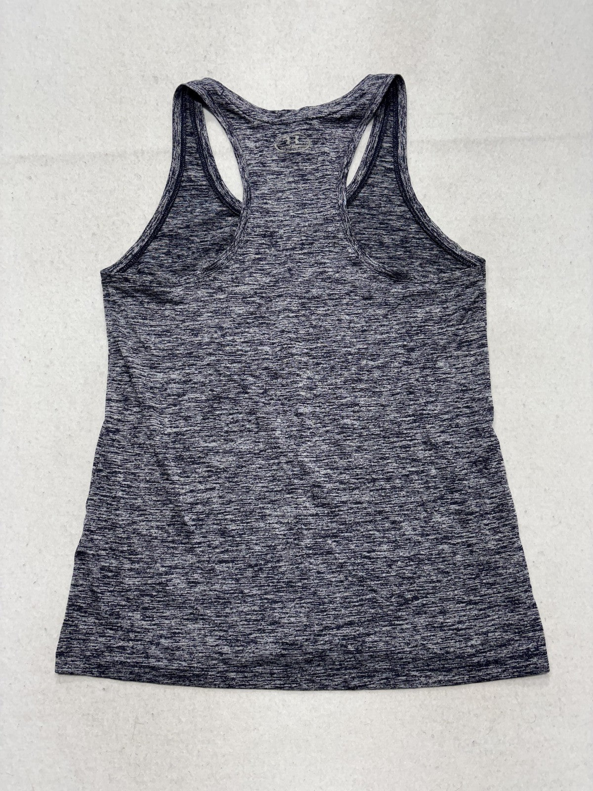 Under Armour Tank Womens Medium Blue Scoop Neck Racerback Running Athletic Top