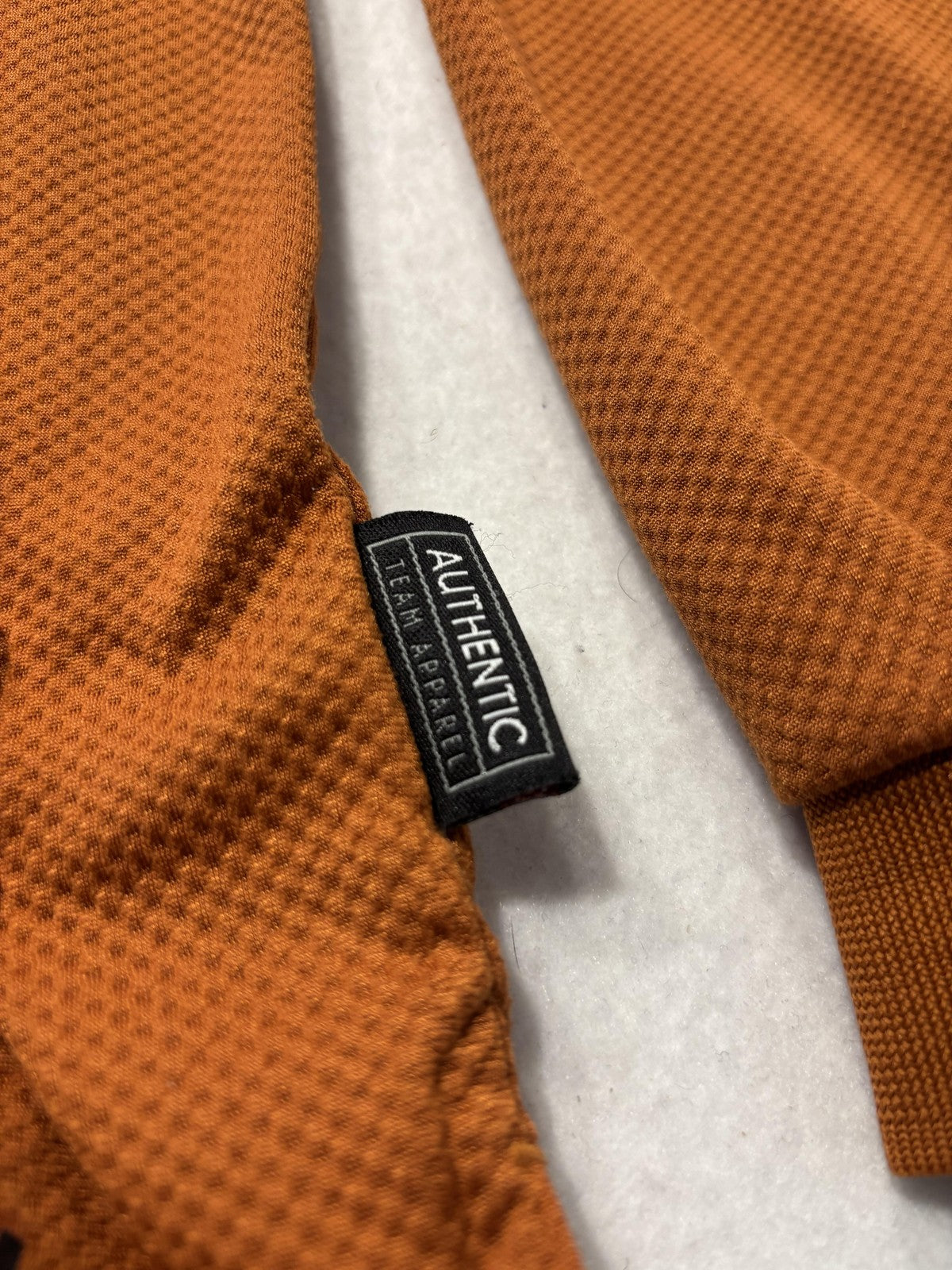 Texas Longhorns Polo Shirt Mens XL NCAA Football Nike Sphere Dry Long Sleeve