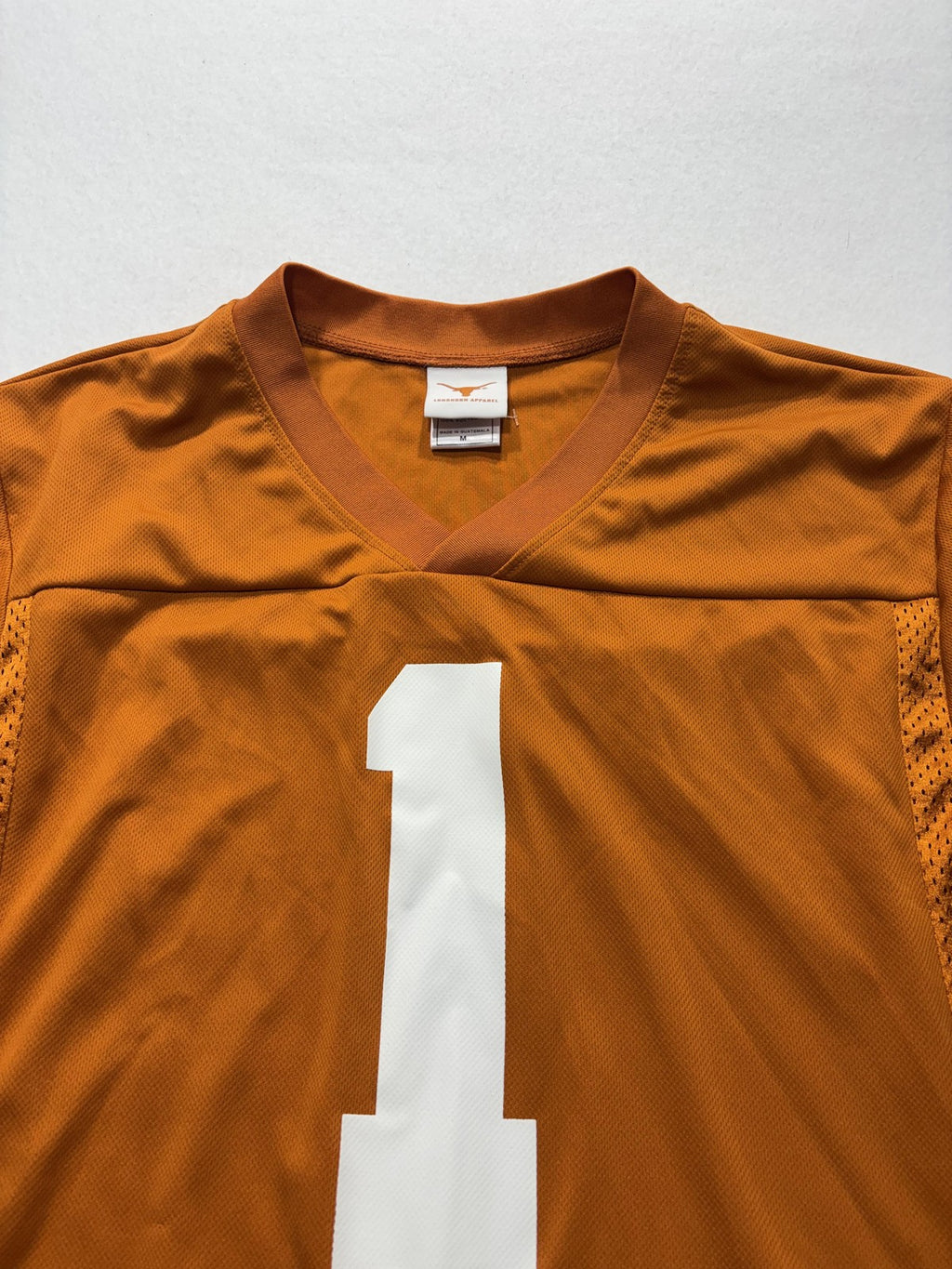 Texas Longhorns Jersey Mens Medium Orange NCAA Football Longhorn Apparel 1