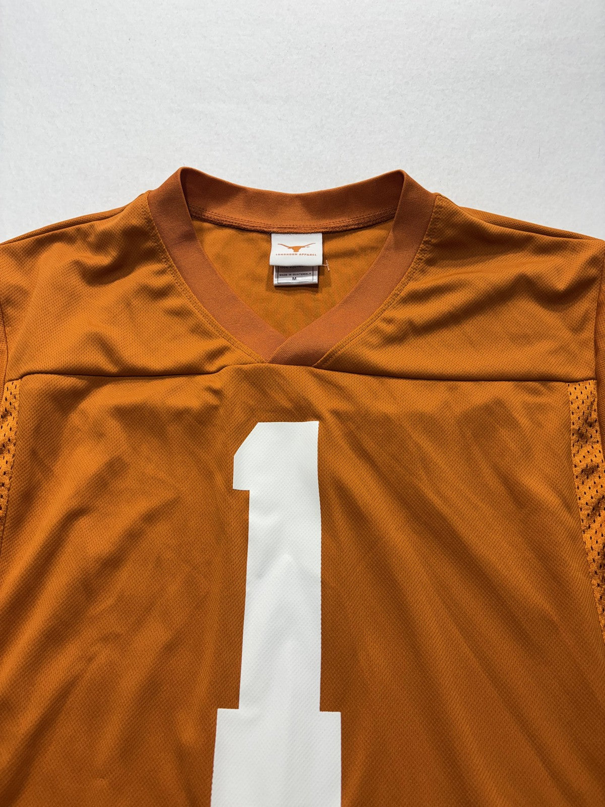 Texas Longhorns Jersey Mens Medium Orange NCAA Football Longhorn Apparel 1