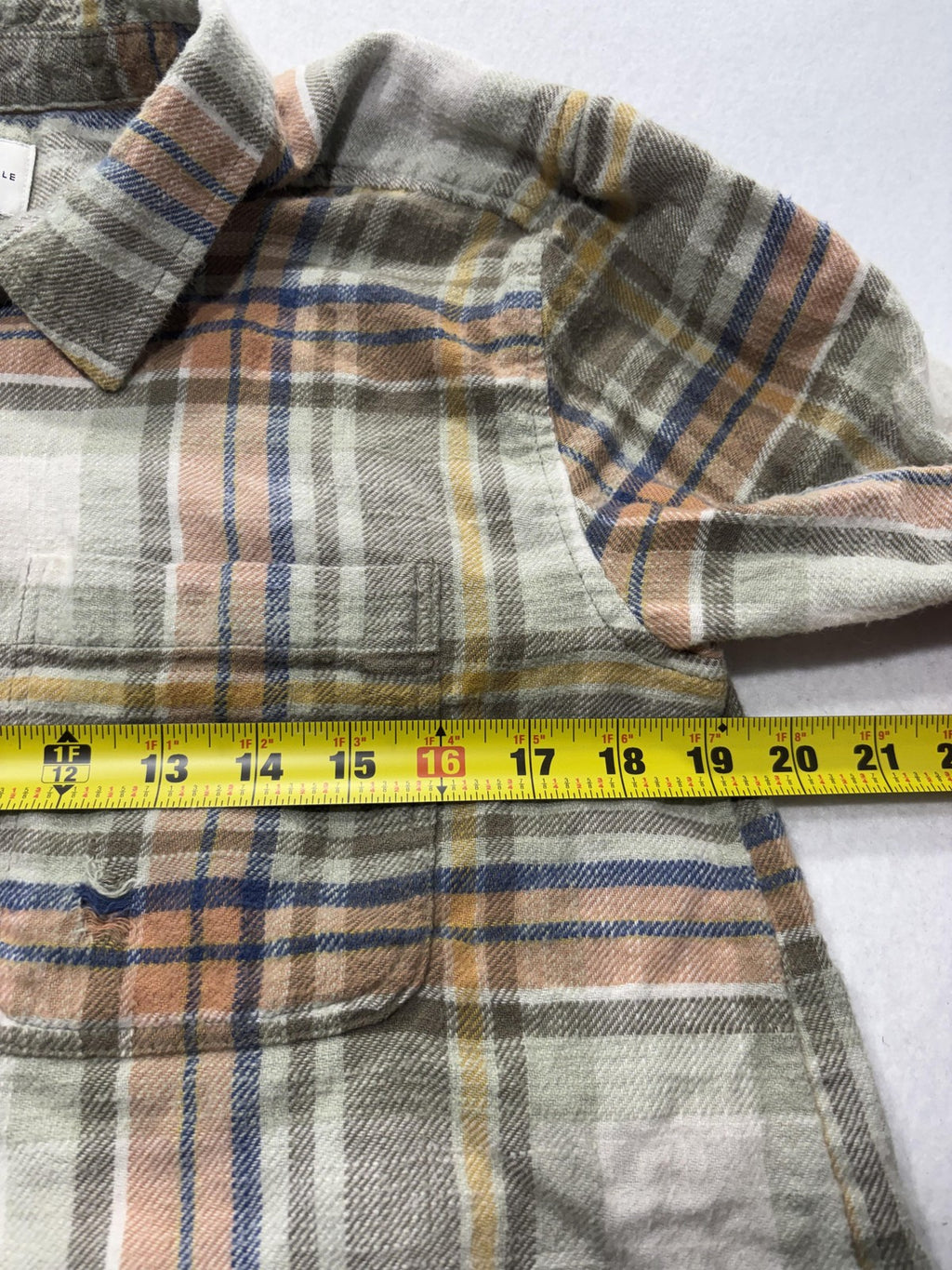 American Eagle Outfitters Button Up Shirt Womens S Multicolor Plaid Flannel Top