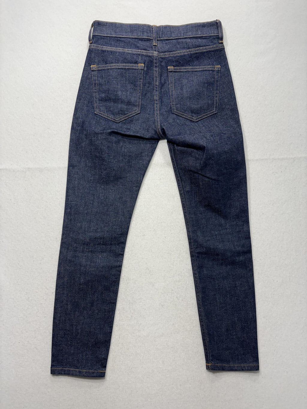 Everlane Jeans Womens 25 Ankle Blue Dark Wash High Rise Skinny Stretch 26x25.5