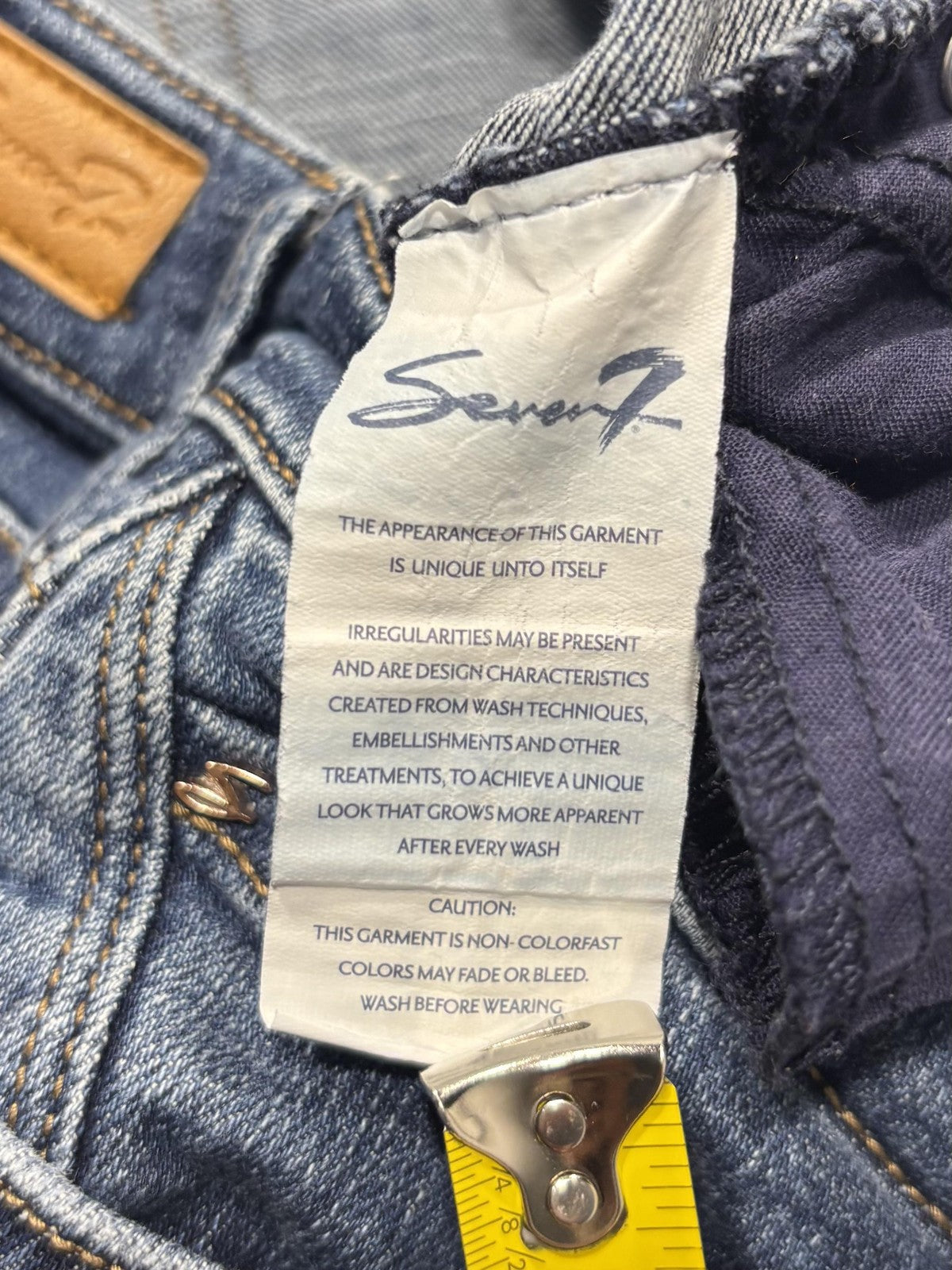 Seven7 Jeans Womens 6 Blue Medium Wash Metro Ultra High Rise Skinny 29x29.5