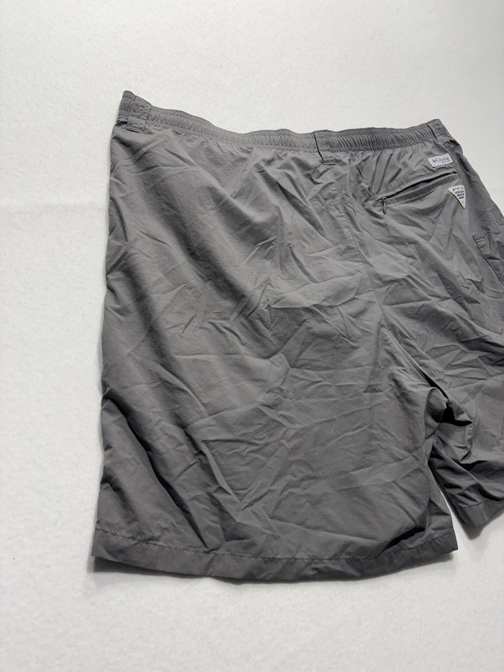 Columbia PFG Omni-Shade Swim Shorts Mens Big 1X Gray Fishing Quick Dry Lined