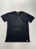 Muerte Hustle Daily Shirt Mens Large Black Married To The Game Angel Tee