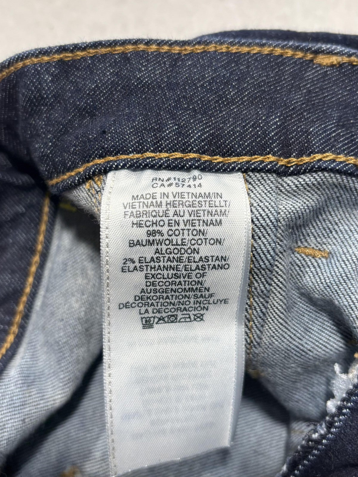True Religion Skirt Womens 26W Blue Denim Utility Pocket Mini Stretch Casual