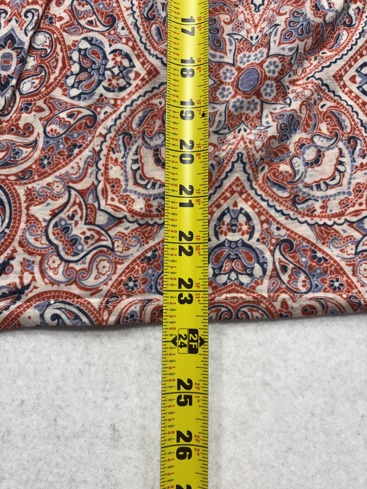 Xhilaration Tank Top Juniors 2XL Multicolor Paisley Halter Cami Boho Summer