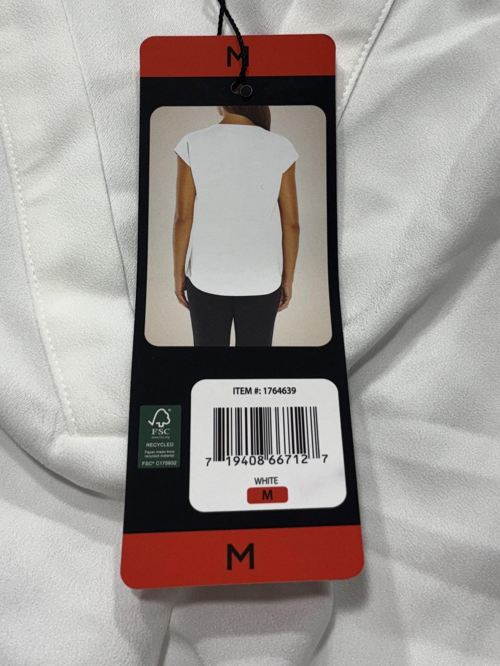 Banana Republic Blouse Womens Medium White V Neck Cap Sleeve Lightweight Top