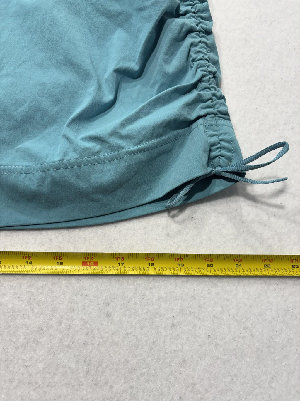 Columbia Skort Womens Large Blue Stretch Drawstring Hiking Outdoor Pocket Lined