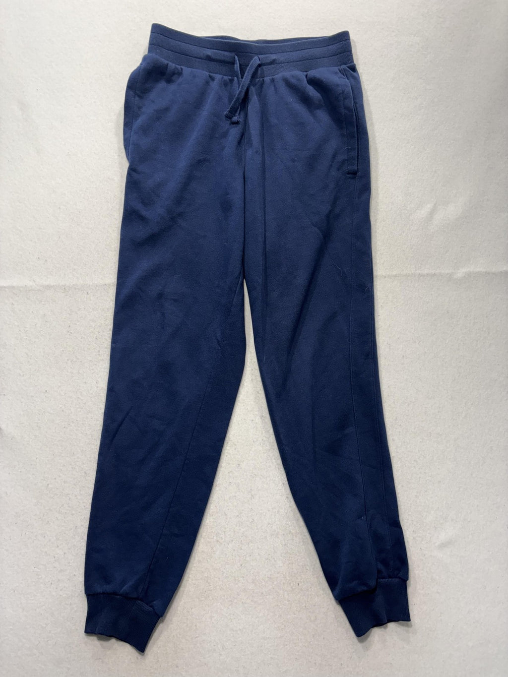 Under Armour ColdGear Sweatpants Mens Medium Blue Fleece Elastic Waist Logo