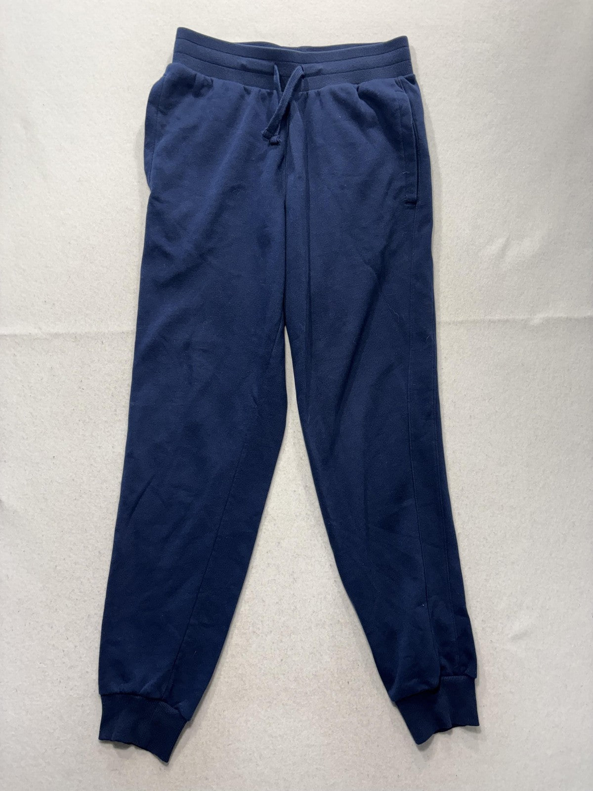 Under Armour ColdGear Sweatpants Mens Medium Blue Fleece Elastic Waist Logo