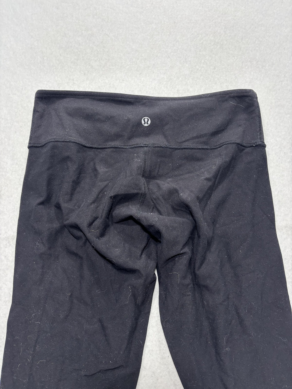 Lululemon Leggings Womens 6 Black 21.5" Inseam Capri Yoga Stretch Athletic Pants