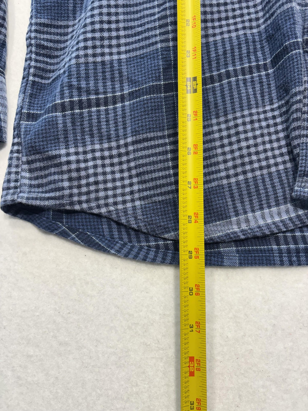 Columbia Shirt Mens Large Blue Plaid Flannel Long Sleeve Button Up Casual
