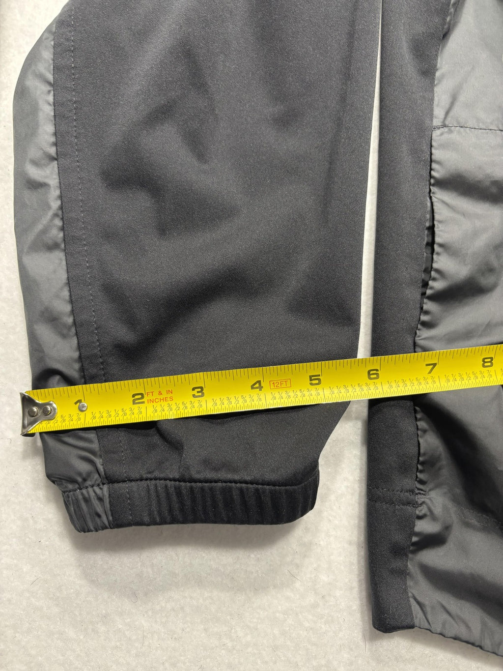Nike Shield Windbreaker Jacket Mens 2XL Black Pullover Stand Collar Running