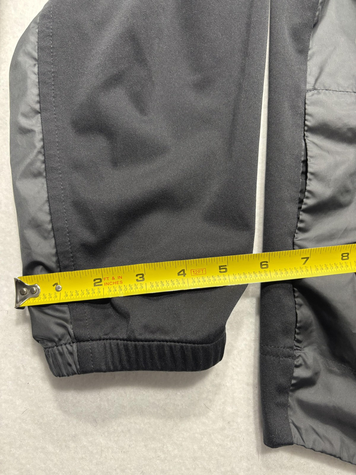 Nike Shield Windbreaker Jacket Mens 2XL Black Pullover Stand Collar Running