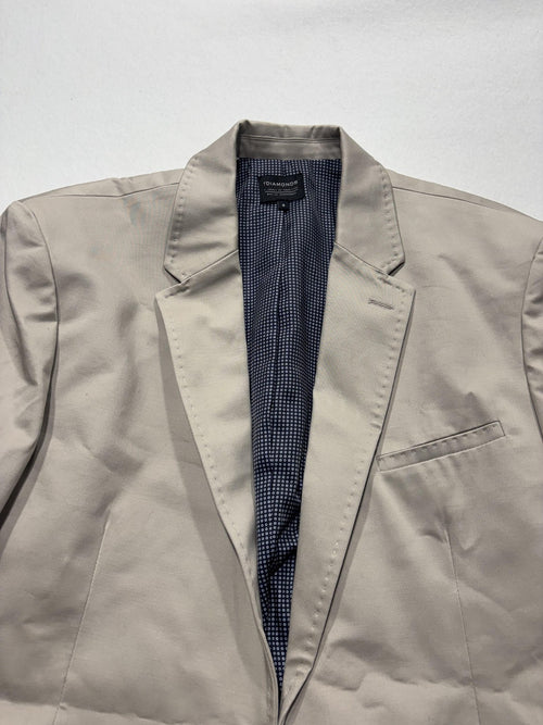 7 Diamonds Sport Coat Mens Small Beige Two Button Notch Lapel Blazer Casual