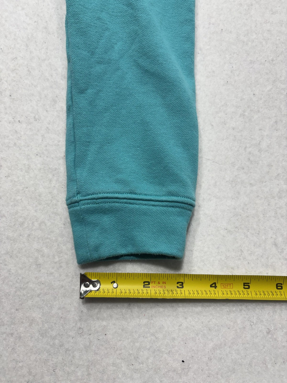 Columbia Sweatshirt Kids Small 7/8 Blue 1/4 Zip Mock Neck Logo Graphic Pullover