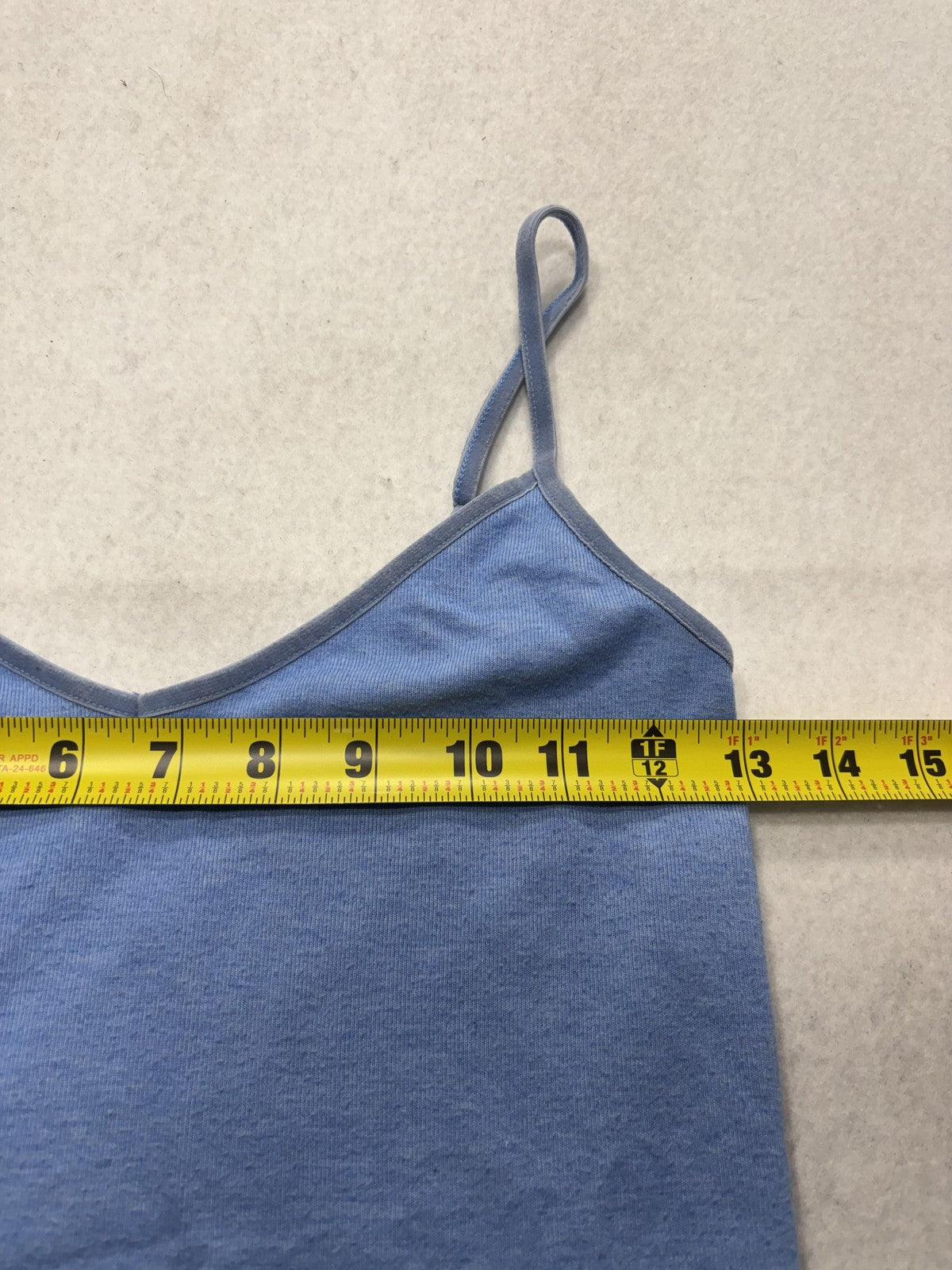 American Eagle Outfitters Camisole Tank Top Womens M Blue Adjustable Strap