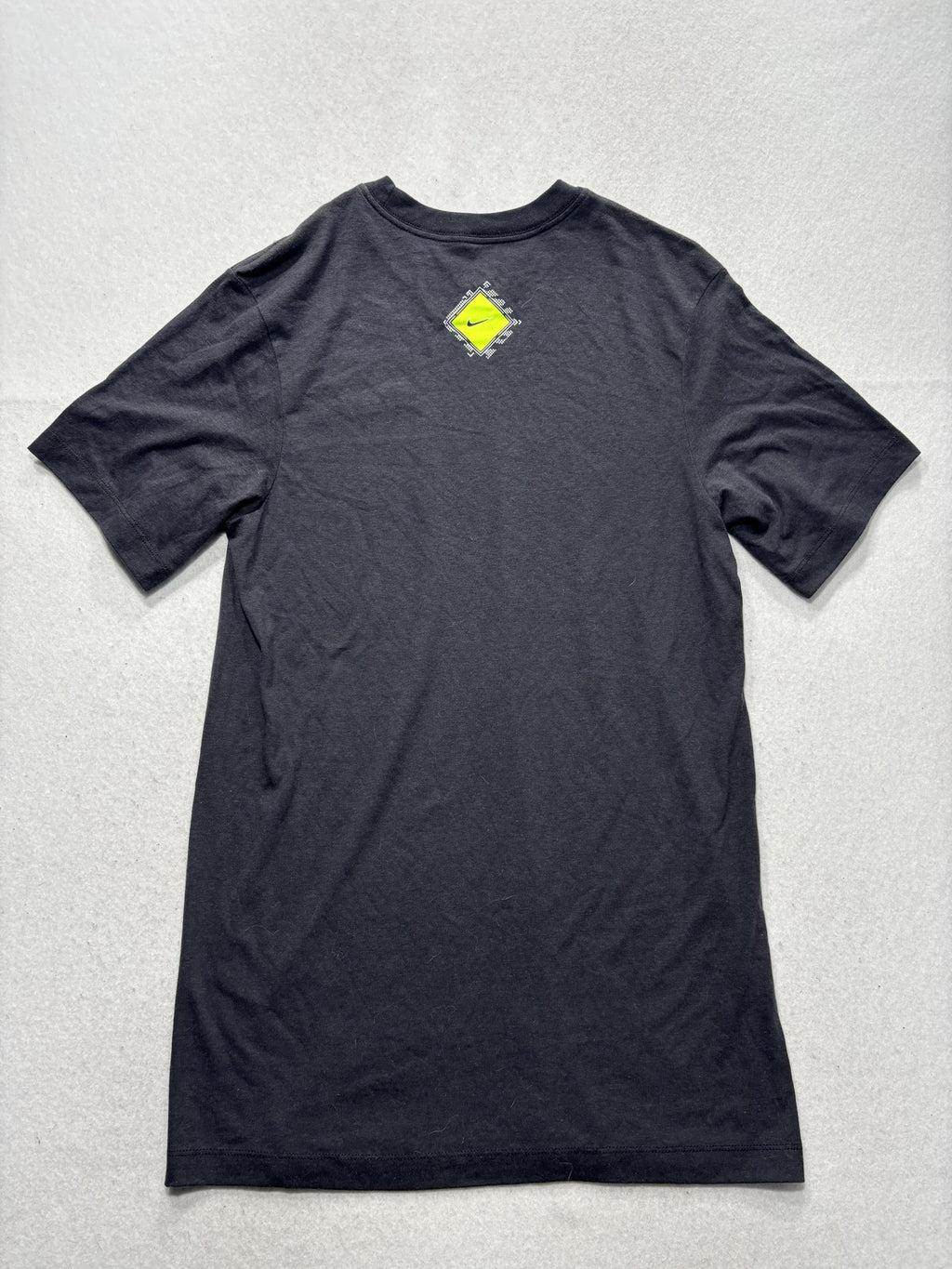 Nike Shirt Mens Small Gray BSBL Baseball Graphic Tee Short Sleeve Swoosh Logo