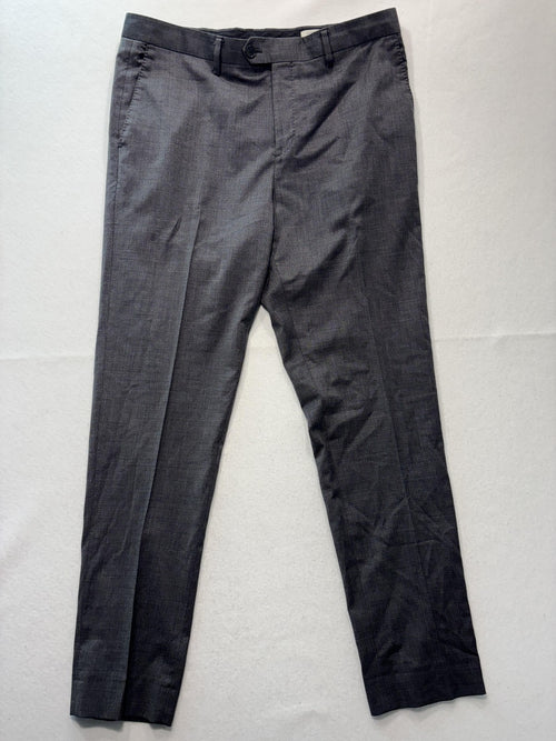 Banana Republic Dress Pants Mens 35x31 Gray Tailored Slim Fit Office Work
