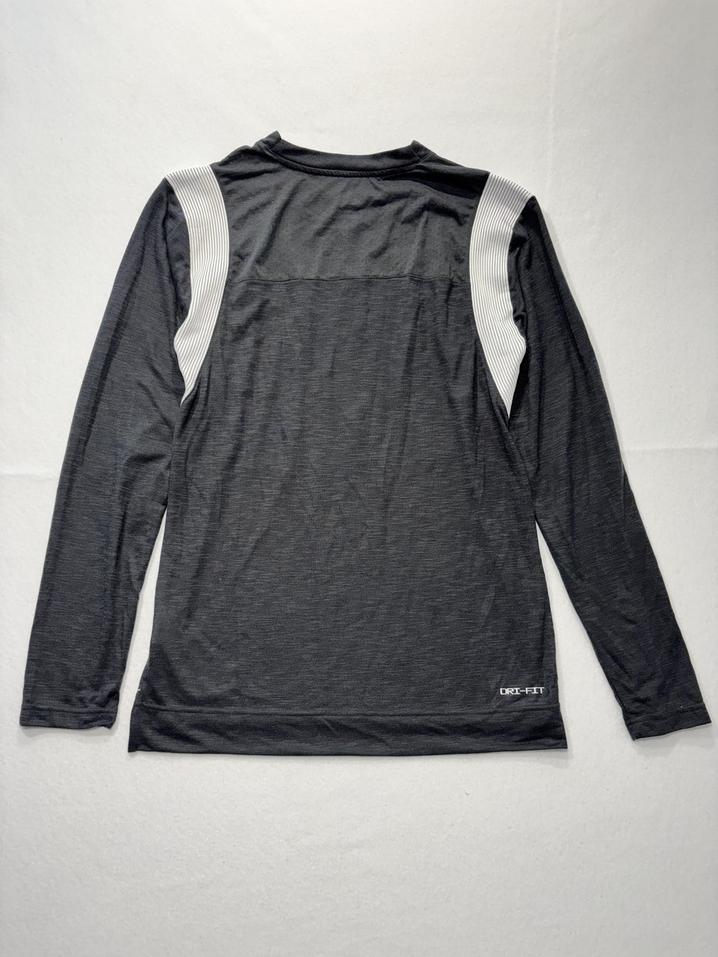 Pittsburgh Steelers Shirt Mens Medium Gray NFL Football Nike Dri Fit Long Sleeve