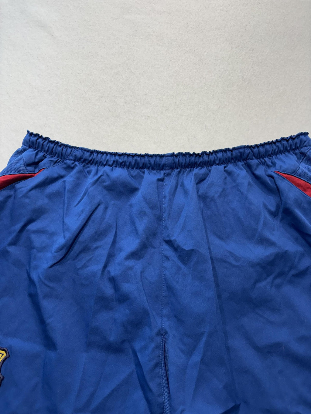 FC Barcelona Shorts Mens Large Blue La Liga Soccer Nike Training Crest Athletic