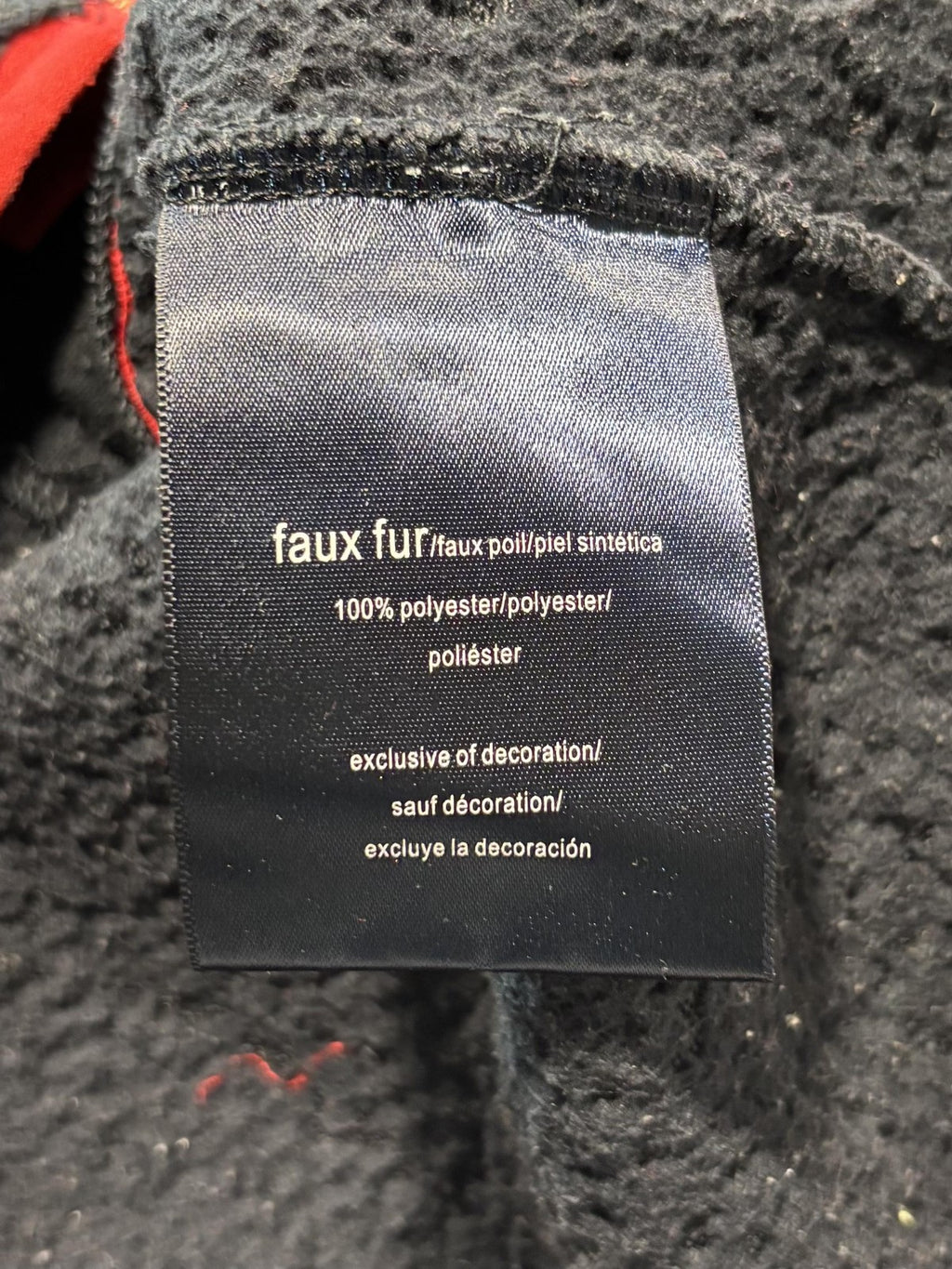 Tommy Hilfiger Jacket Mens Large Blue Sherpa Fleece Full Zip Outdoor Windbreaker