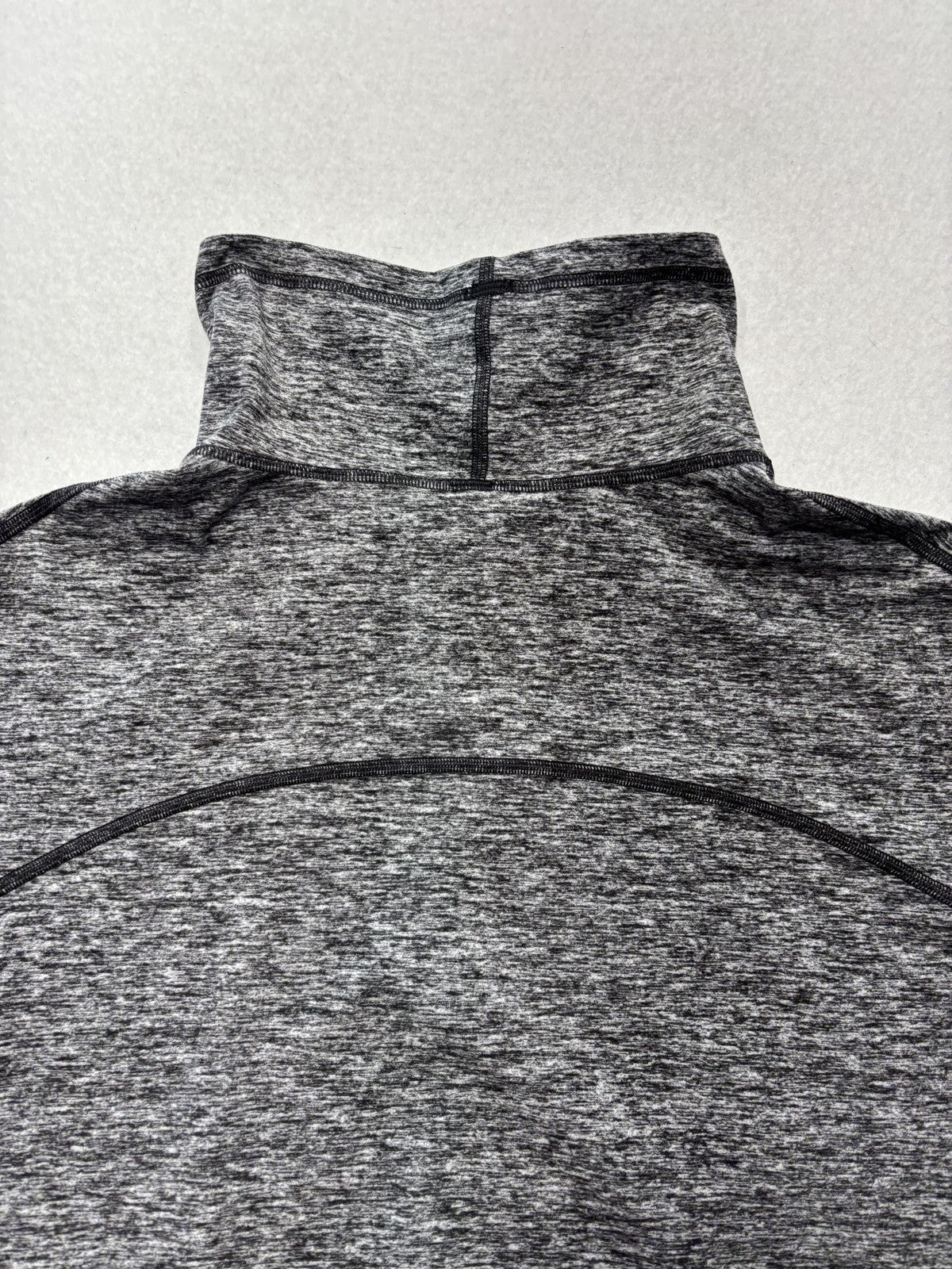 Lululemon Sweatshirt Womens 8 Gray Cowl Neck Zip Pocket Raglan Knit Pullover