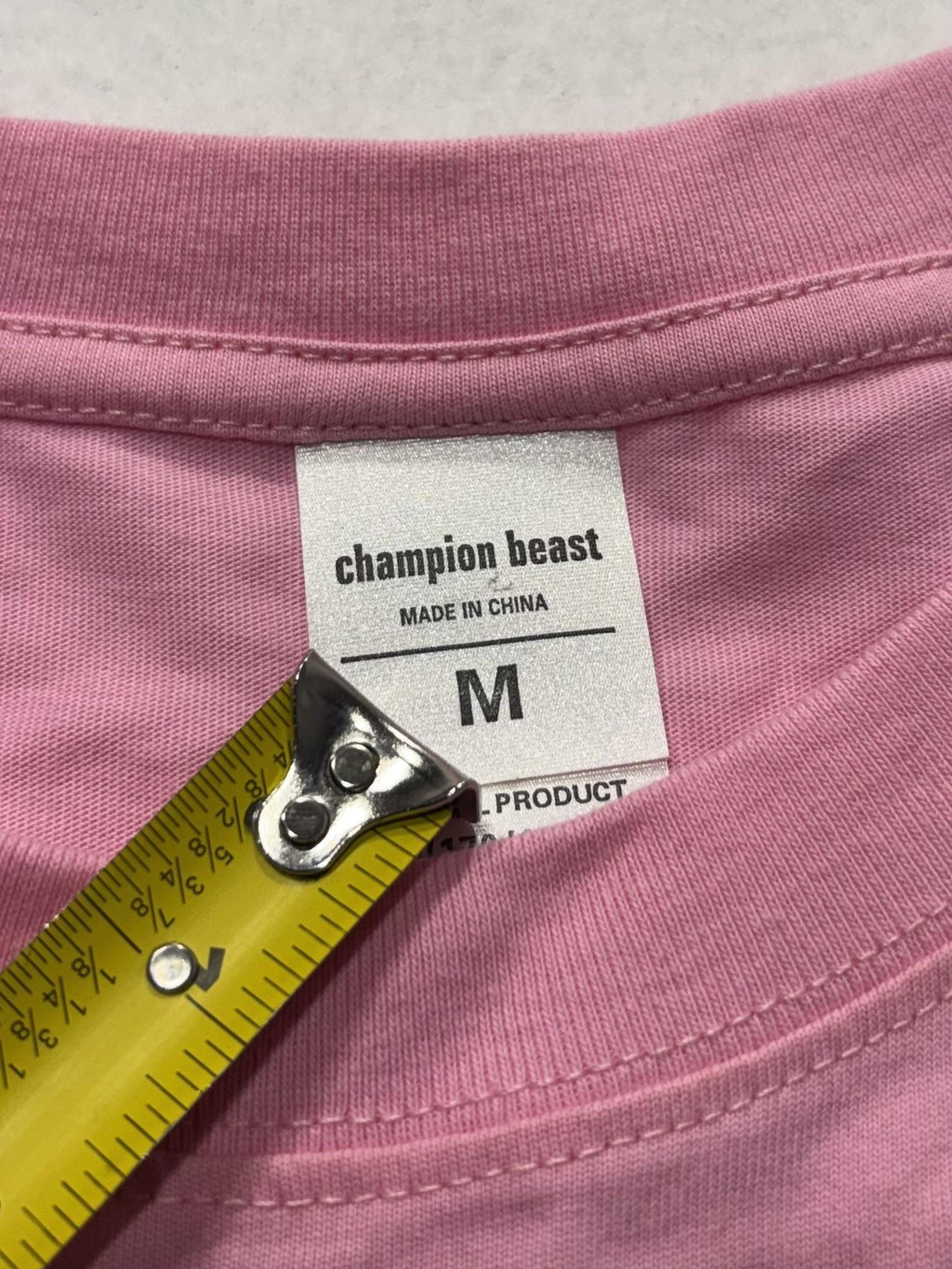 Champion Beast Shirt Mens Medium Pink Lululemon Start Where You Are Tee